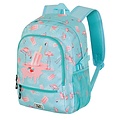 Oh My Pop Oh My Pop Backpack Flamingo 3 Pockets - Premium Quality - Plush Flamingo Hanger - Height 44cm