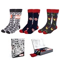 Marvel Marvel Sokken Heren Dames Cadeau - 3 Paar - Maat 38/45 Marvel Marvel Sokken Heren Dames Cadeau - 3 Paar - Maat 38/45