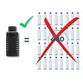WatertoGo WatertoGo Water Filter Drinking Bottle 55cl Active Black Environmentally Friendly Safe Water Drinking WatertoGo WatertoGo Water Filter Drinking Bottle 55cl Active Black Environmentally Friendly Safe Water Drinking