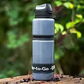 WatertoGo WatertoGo Wasserfilter-Trinkflasche 75cl Active Schwarz umweltbewusstes sicheres Wassertrinken WatertoGo WatertoGo Wasserfilter-Trinkflasche 75cl Active Schwarz umweltbewusstes sicheres Wassertrinken