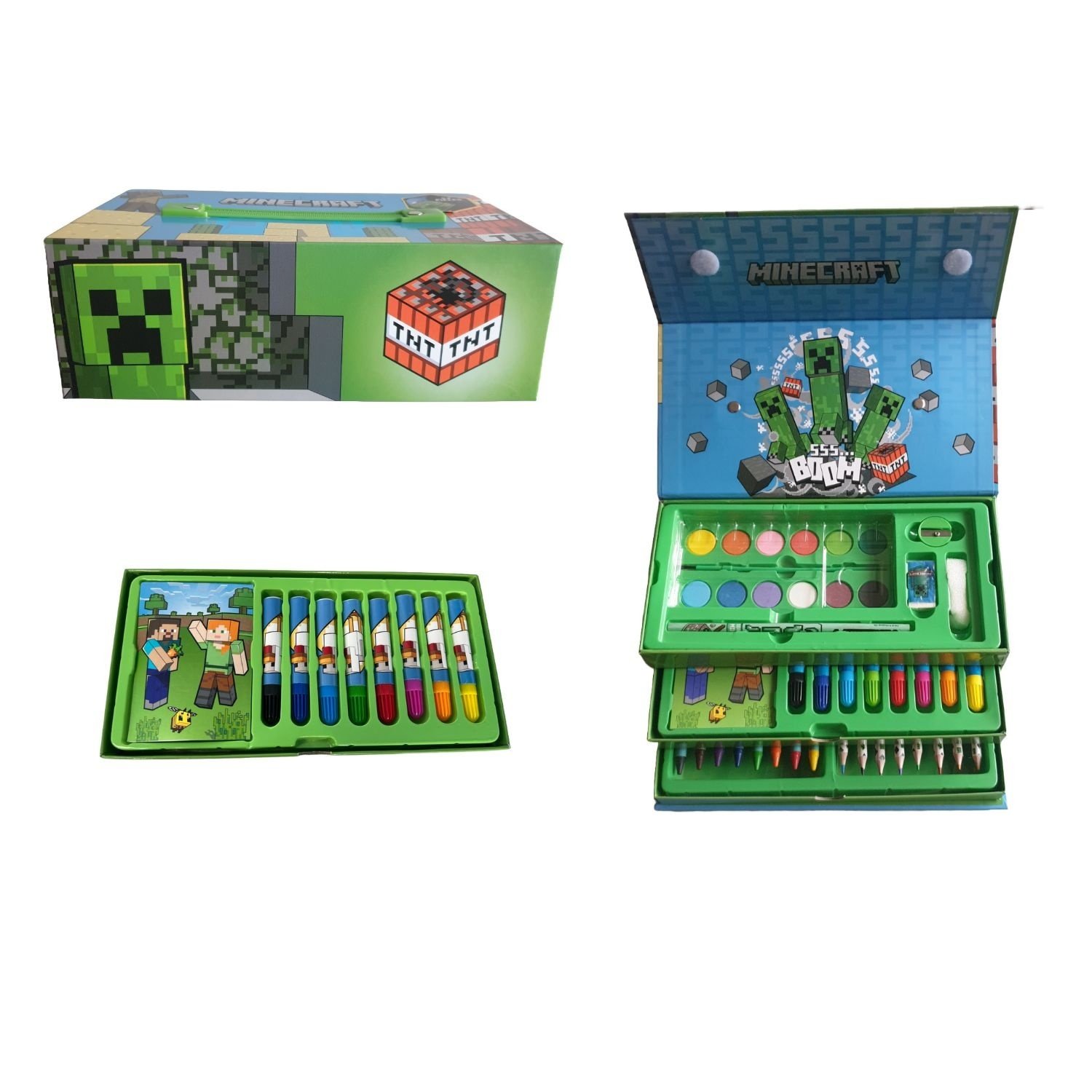 Minecraft Minecraft Drawing Kit Boys Drawing Girls Craft - 44 Pieces