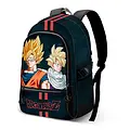 Dragonball Z Dragonball Z Rucksack Jungen Goku und Gohan Rucksack Herren 3 Fächer - Höhe 44cm Dragonball Z Dragonball Z Rucksack Jungen Goku und Gohan Rucksack Herren 3 Fächer - Höhe 44cm