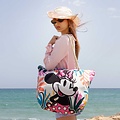 Disney Disney Stitch Strandtasche mit Reißverschluss Mädchen Einkaufstasche Damen - Nur Stitch