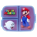 Super Mario Super Mario Broodtrommel – 3 Afsluitbare Vakjes | Kinderlunchbox