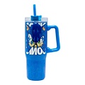 Sonic the Hedgehog Sonic the Hedgehog Tumbler – 940ml | Insulated Steel Mug with Straw