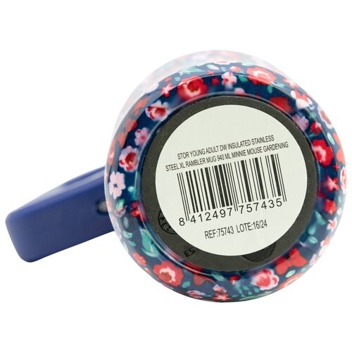 Disney Minnie Mouse Tumbler 940 ml – Insulated Steel Mug with Straw & Handle Disney Minnie Mouse Tumbler 940 ml – Insulated Steel Mug with Straw & Handle