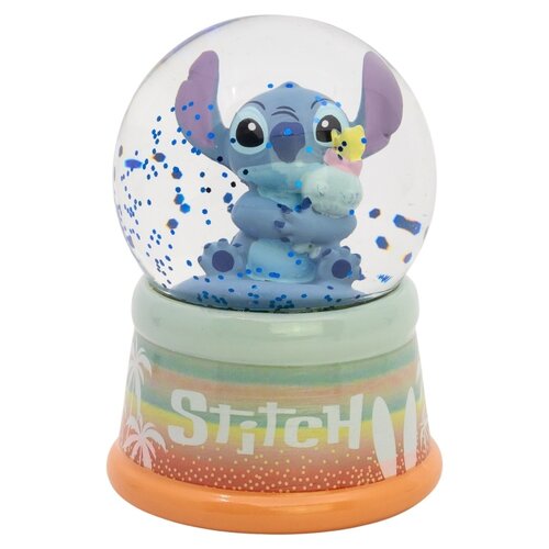 Disney Stitch Glitzer Schneekugel Disney Stitch Glitzer Schneekugel