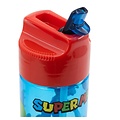 Super Mario Super Mario Water Bottle – Luigi, Toad & Yoshi | 430ml BPA-Free
