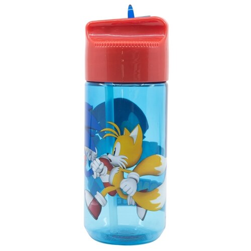 Sonic Sonic the Hedgehog Water Bottle – 430ml BPA-Free with Flip Spout