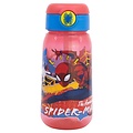 Marvel Spiderman Kids Water Bottle – 510ml BPA-Free with Straw