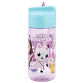 Gabby's Poppenhuis Gabby’s Dollhouse Trinkflasche – Gruppenmotiv | BPA-frei 430 ml