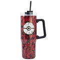 Pokemon Pokémon Tumbler Red 940 ml – Thermal Mug with Handle & Straw