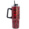 Pokemon Pokémon Tumbler Red 940 ml – Thermal Mug with Handle & Straw