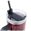 Pokemon Pokémon Tumbler Red 940 ml – Thermal Mug with Handle & Straw