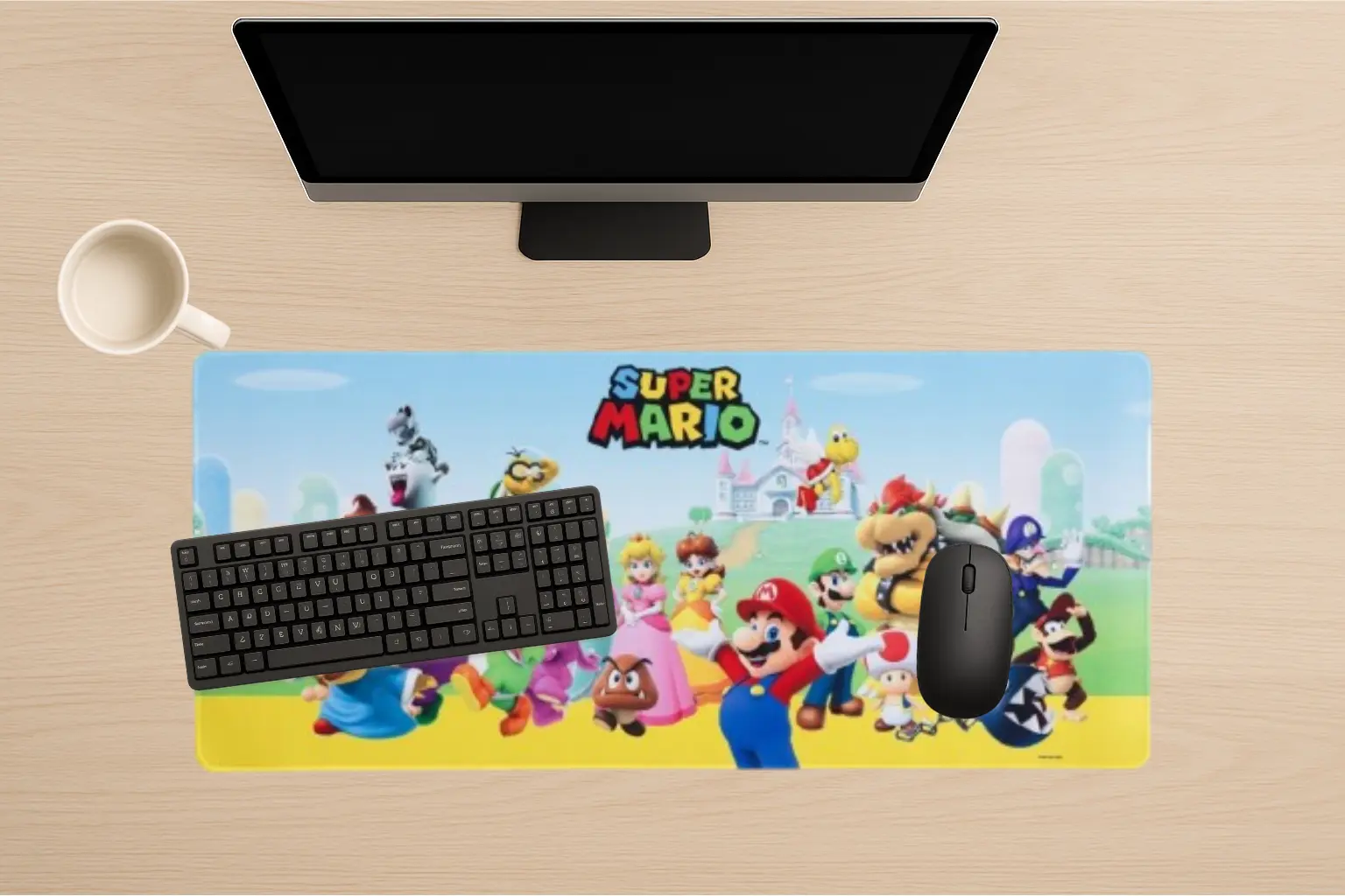 Super Mario Super Mario XL Desk Mat
