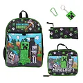 Minecraft Minecraft Rugzak 5-delige Set Jongens Rugtas Meisjes