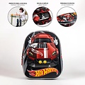 Hot Wheels Hot Wheels Kinderrucksack – 3D-Schultasche – Rennwagen-Design – Cooler Rucksack für Jungen & Mädchen Hot Wheels Hot Wheels Kinderrucksack – 3D-Schultasche – Rennwagen-Design – Cooler Rucksack für Jungen & Mädchen