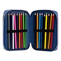 Marvel Marvel Avengers Pencil Case for Kids – 3-Zip – 44-Piece Filled – Drawing & Writing – Boys School Case