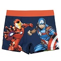 Marvel Marvel Avengers Swim Trunks Boys – Iron Man, Hulk, Thor & Captain America – Kids Swim Shorts Blue/Red