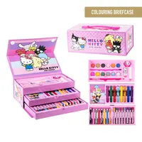 Hello Kitty Art Case for Kids – 44-Piece Craft and Drawing Set – For Girls and Boys