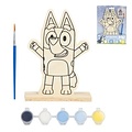 Bluey Bluey Verfset Hout Knutselpakket – Houten Schilderfiguur – Kinderen Tekenen & Verven