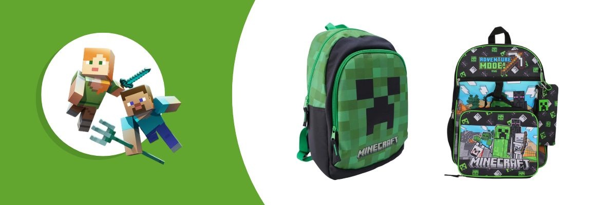 Minecraft rugzak