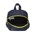 Pokemon Pokémon Schulrucksack mit Pikachu-Motiv – Zwei Fächer – Reflektierende Schultergurte – Blau Gelb Pokemon Pokémon Schulrucksack mit Pikachu-Motiv – Zwei Fächer – Reflektierende Schultergurte – Blau Gelb