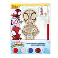Marvel Spidey Paint Set for Kids – Wooden Spider-Man Craft Kit – Marvel Creative Toy
