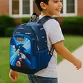 Sonic the Hedgehog Sonic the Hedgehog Backpack for Kids – Blue Black – Boys' School Bag – Height 37cm Sonic the Hedgehog Sonic the Hedgehog Backpack for Kids – Blue Black – Boys' School Bag – Height 37cm