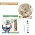 Disney Stitch Wooden Craft Kit for Kids – DIY Painting Set with Brush & Paints – 3D Scene to Decorate