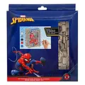 Marvel Spiderman Mal und Bastelset – Holz 3D Szene mit Farben und Pinsel