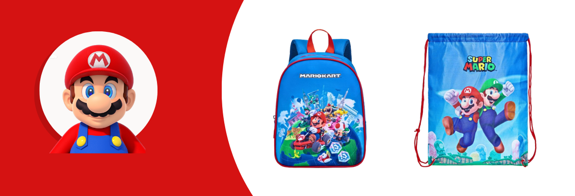 Super Mario Rugzak