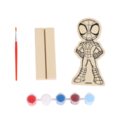 Marvel Spidey Paint Set for Kids – Wooden Spider-Man Craft Kit – Marvel Creative Toy