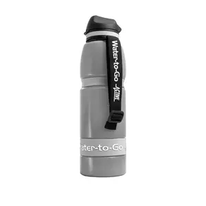 WatertoGo Water-to-Go Active Waterfles 1L Grijs WatertoGo Water-to-Go Active Waterfles 1L Grijs