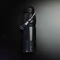 WatertoGo Water-to-Go Active Flasche 1L Schwarz – Wasserfilterflasche für Reisen & Sport – Mit 3-in-1 Filter – BPA-frei