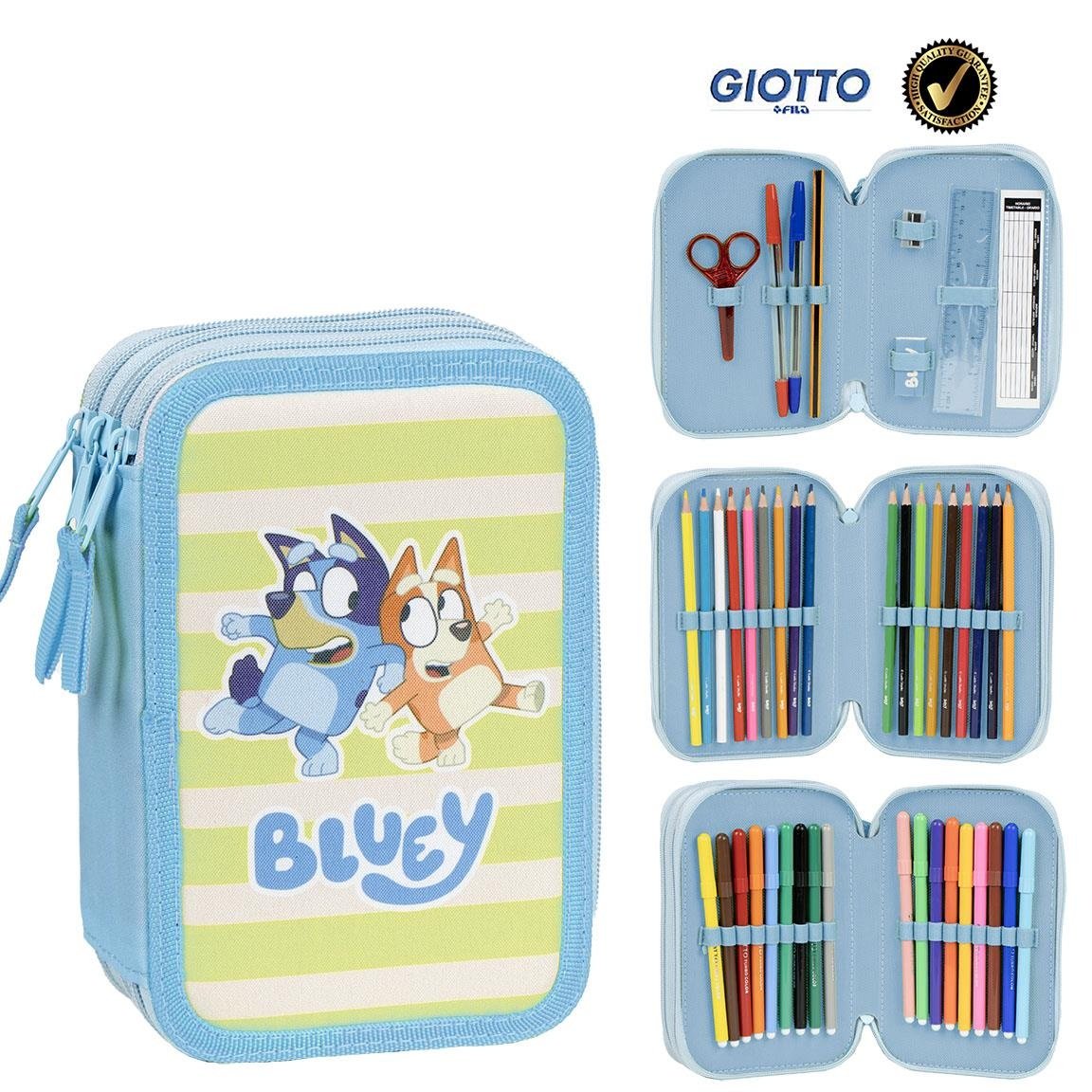 Bluey Bluey Case with Contents - 44 Pieces