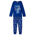 Disney Disney Stitch Boys Pyjamas – Cotton – Blue Kids Sleepwear with Long Sleeves