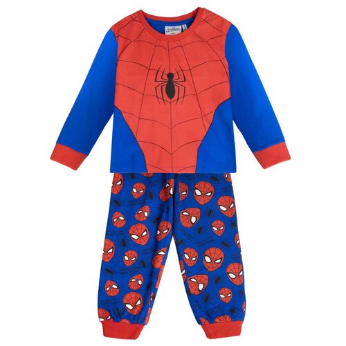 Marvel Marvel Spideman Boys Pyjamas – Cotton – Blue Kids Sleepwear with Long Sleeve Top Marvel Marvel Spideman Boys Pyjamas – Cotton – Blue Kids Sleepwear with Long Sleeve Top