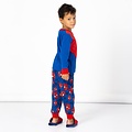 Marvel Marvel Spideman Boys Pyjamas – Cotton – Blue Kids Sleepwear with Long Sleeve Top