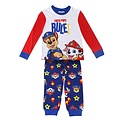 Nickelodeon Paw Patrol Pyjama Jungen – 100% Baumwolle – Blauer Kinder Schlafanzug mit Langarmshirt