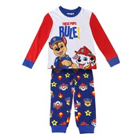 Paw Patrol Pyjama Jongens – Katoen – Blauwe Meisjes Kinderpyjama met Lang Shirt