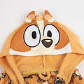 Bluey Bluey Kids Bathrobe – Bingo Dressing Gown with Hood Boys & Girls – Fleece