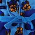 Nickelodeon Paw Patrol Kids Bathrobe – Chase Hooded Dressing Gown Boys & Girls – Fleece