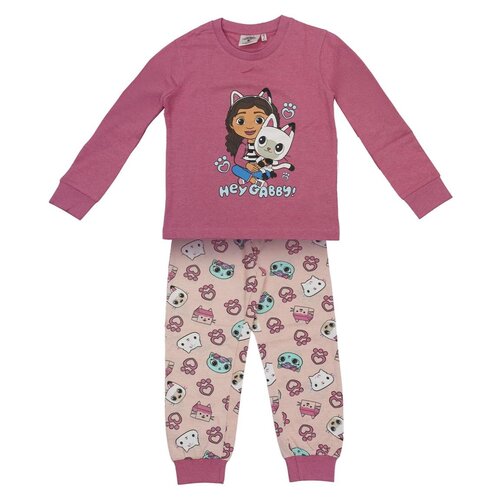 Gabby's Poppenhuis Gabby’s Dollhouse Pyjama Mädchen – 100% Baumwolle – Rosa Kinder Schlafanzug Gabby's Poppenhuis Gabby’s Dollhouse Pyjama Mädchen – 100% Baumwolle – Rosa Kinder Schlafanzug