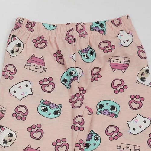 Gabby's Poppenhuis Gabby’s Dollhouse Pyjama Mädchen – 100% Baumwolle – Rosa Kinder Schlafanzug Gabby's Poppenhuis Gabby’s Dollhouse Pyjama Mädchen – 100% Baumwolle – Rosa Kinder Schlafanzug