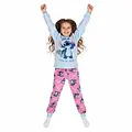 Disney Disney Stitch Fleece Pyjama Kinderen – Time to Chill – Blauw & Roze – Officieel Gelicenseerd Disney Disney Stitch Fleece Pyjama Kinderen – Time to Chill – Blauw & Roze – Officieel Gelicenseerd