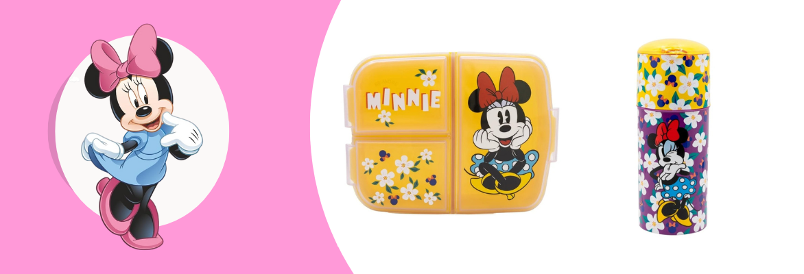 Minnie Mouse Lunchboxes and Bottles