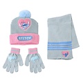 Disney Disney Stitch Winterset - Muts, Sjaal en Handschoenen - Meisjes - Blauw Roze - Officieel Disney Disney Stitch Winterset - Muts, Sjaal en Handschoenen - Meisjes - Blauw Roze - Officieel
