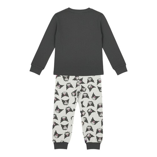 Hello Kitty Hello Kitty Kuromi Pyjama voor Meisjes – Zwart en Grijs – Officieel Gelicenseerd Hello Kitty Hello Kitty Kuromi Pyjama voor Meisjes – Zwart en Grijs – Officieel Gelicenseerd