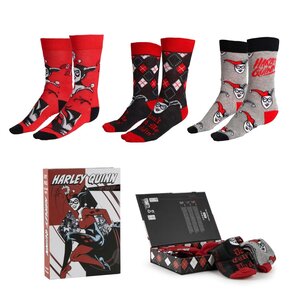 DC Comics Harley Quinn Socken Geschenkset DC Comics Harley Quinn Socken Geschenkset